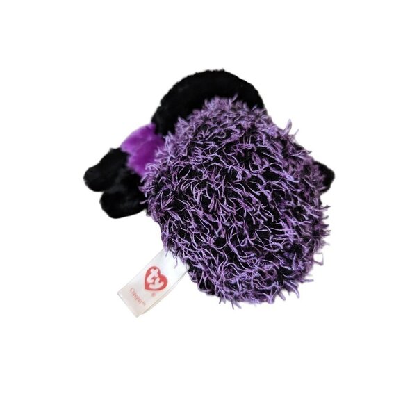 Ty Beanie Boos Creeper the Purple Black Spider  Plush Stuffed Animal 7" - Picture 6 of 7
